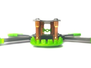 Stoßstange Zähne Helium Dedronen Drohne 3d print model - Mito3D