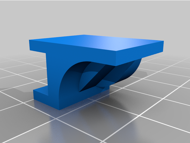 mini overhang test support print 3D print model - Mito3D