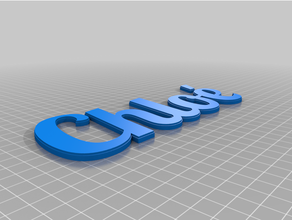 chlo personalizadas 3d print model - Mito3D