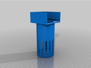 waterbox filter cup aquarium 3d print model - Mito3D