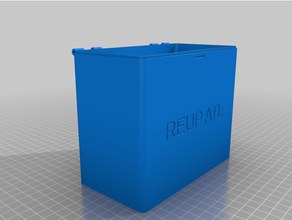 customized card box large 3d print model - Mito3D