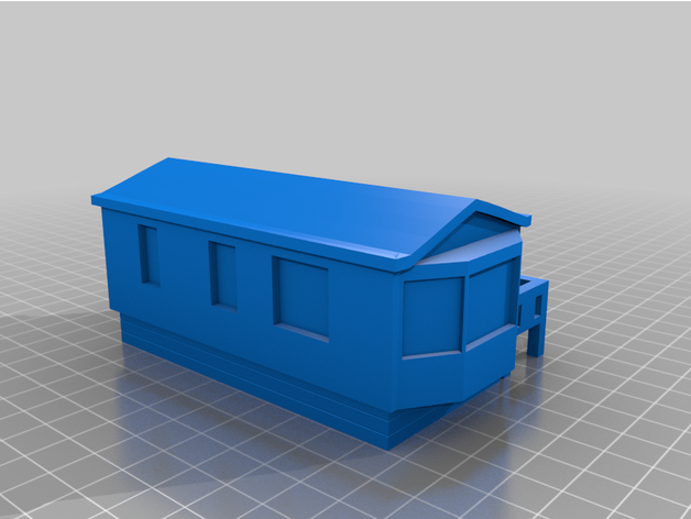 estático caravana 3D print model - Mito3D