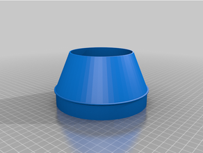 customized vacuum hose adapter 3d print model - Mito3D