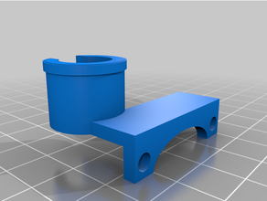 anycubic predator hot cable clamp holder management 3d print model - Mito3D