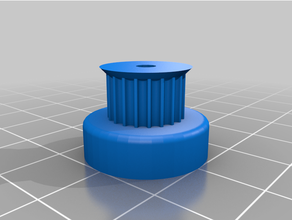drive pulley 1 customized 3d print model - Mito3D