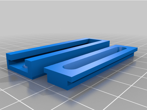 sliding fasteners 3d print model - Mito3D