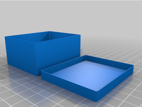 paramétrique boîte 60 50 30 personnalisé 3d print model - Mito3D
