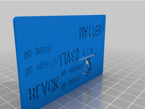 negro vive importar blm 3d print model - Mito3D