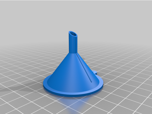 customized parametric funnel 3D print model - Mito3D