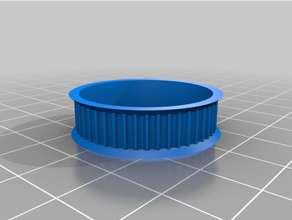 drive pulley 2 customized 3d print model - Mito3D