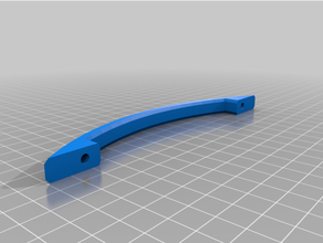 customized drawer handle cabinet 3d print model - Mito3D