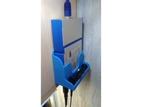 USB oscilloscopio titolare supporto In piedi 3d print model - Mito3D