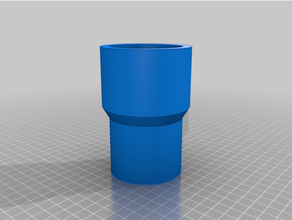 customized hose adapter 32 38 3d print model - Mito3D