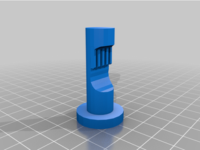 rápido botón repuesto wabeco vicio 3d print model - Mito3D