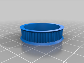 drive pulley 3 customized 3d print model - Mito3D
