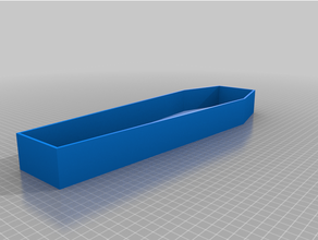 customized parametric coffin lid 3d print model - Mito3D