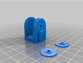 3mm ajustamento suporte 16 dente polia 3d print model - Mito3D