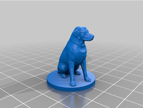 Flammpunkt Hund 3d print model - Mito3D