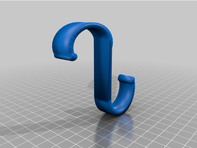 hanger hook 3D print model - Mito3D