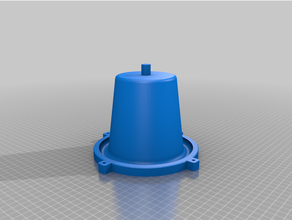 muffa calcestruzzo vaso fioriera 3d print model - Mito3D