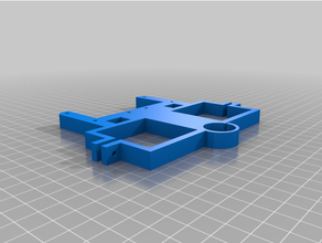 double Bowden extrudeuse monter filament capteurs xyz Vinci 3d print model - Mito3D