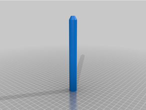 galvanobrush 160mm 8mm anodo 3d print model - Mito3D