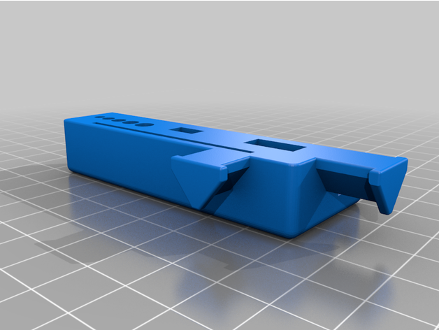 tronxy xy 2 outil titulaire soutien 3D print model - Mito3D