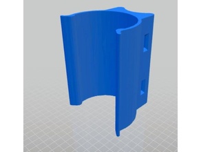 jeep wrangler hydro flask mount hydroflask water bottle 3d print model - Mito3D