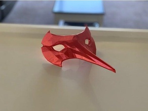persona 5 crow mask 3d print model - Mito3D