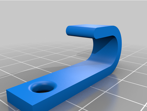 simple hook 3d print model - Mito3D