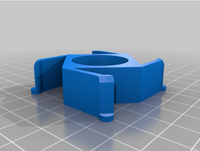carretel cubo 58 esquerda personalizado 3d print model - Mito3D