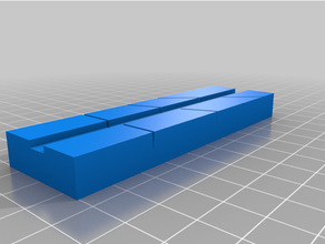 customized tape splicing block 3d print model - Mito3D