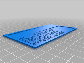 Metalik gri özelleştirilmiş 3d print model - Mito3D