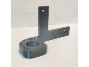 auto leveling sensor bracket anet a8 - 18mm probe mods upgrade autolevel mount 3d print model - Mito3D