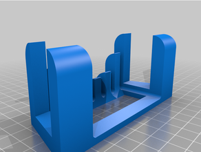 personalizado escritorio cable soporte 3d print model - Mito3D