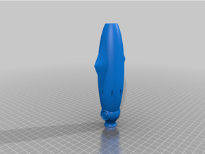 customized squid fishing lure 3d print model - Mito3D
