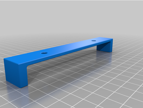 drill template + spacer decking boards 12cm abstandshalter terassendielen 3d print model - Mito3D