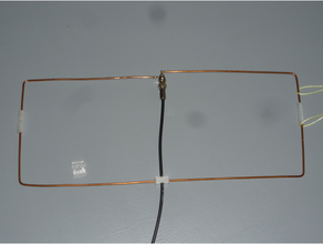 solide câble moxon amateur radio antenne openscad paramétrique 3d print model - Mito3D