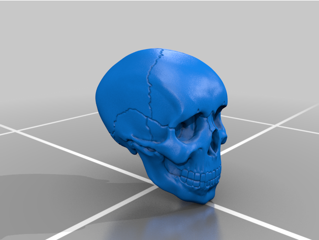 yorick cráneo juego guerra bases paisaje terreno 3D print model - Mito3D
