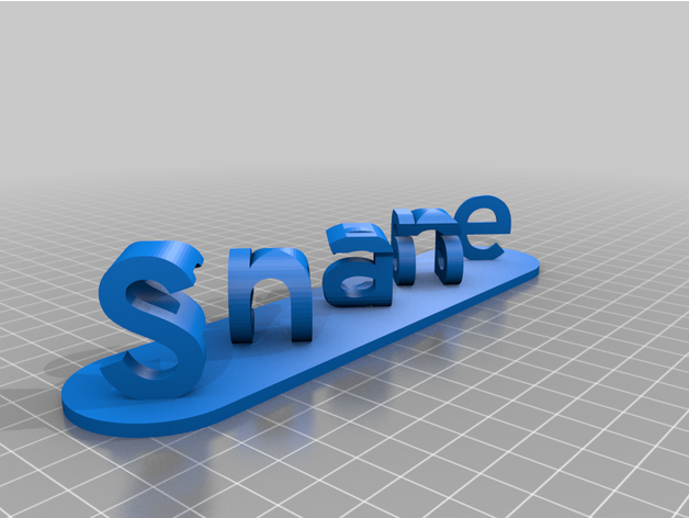 dual letter blocks illusion customized 3D print model - Mito3D