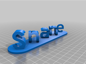 dual letter blocks illusion customized 3d print model - Mito3D