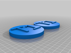 personalizado jogo tabuleiro símbolo gerador 3d print model - Mito3D