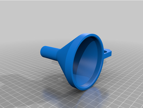 reinforced funnel 3d print model - Mito3D