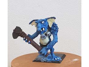 cave troll axe 3d print model - Mito3D