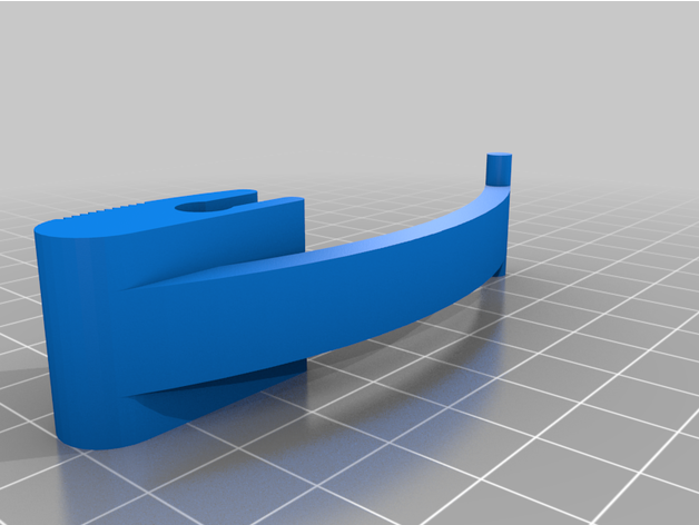 plano trollando isca balde modelo 800 substituição alavanca 3D print model - Mito3D