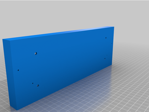 custom keyboard case v1 3d print model - Mito3D