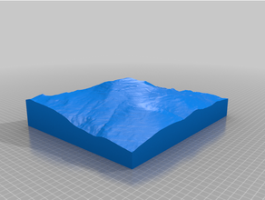 pikes peak 14ers colorado springs geography geology 3d print model - Mito3D