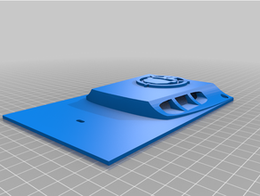 ender 3 fan cover bl touch compatible rr 3d print model - Mito3D
