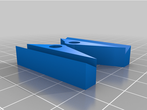 perfil afilado guía rail carpintería 3d print model - Mito3D