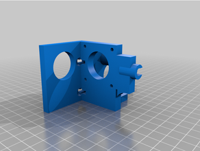 anet a8 y-axis rework motor mount improvement upgrade axis 3d print model - Mito3D